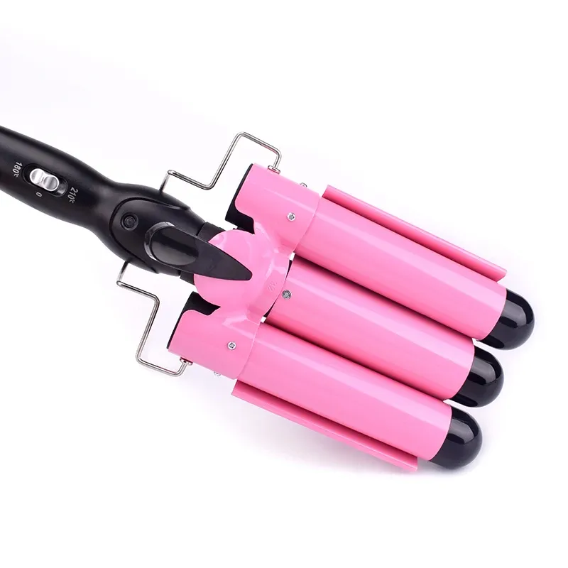 Professional Hair Curling Iron Ceramic Triple Barrel Hair Curler Irons Hair Wave Waver Styling Tools Hair Styler Wand Professional Hair Curling Iron Ceramic Triple Barrel Hair Curler Irons Hair Wave Waver Styling Tools Hair Styler Wand