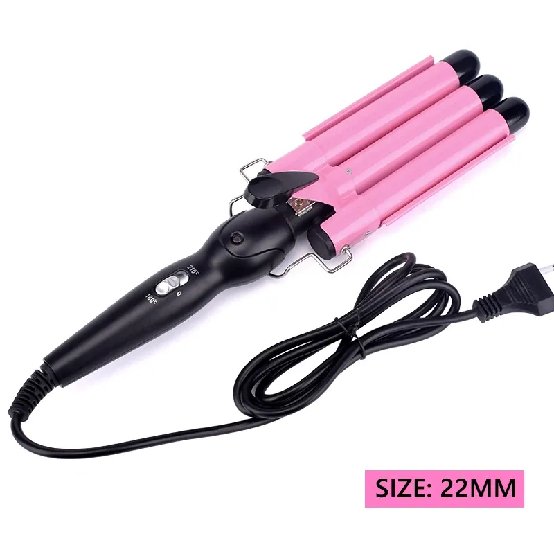 Professional Hair Curling Iron Ceramic Triple Barrel Hair Curler Irons Hair Wave Waver Styling Tools Hair Styler Wand Professional Hair Curling Iron Ceramic Triple Barrel Hair Curler Irons Hair Wave Waver Styling Tools Hair Styler Wand