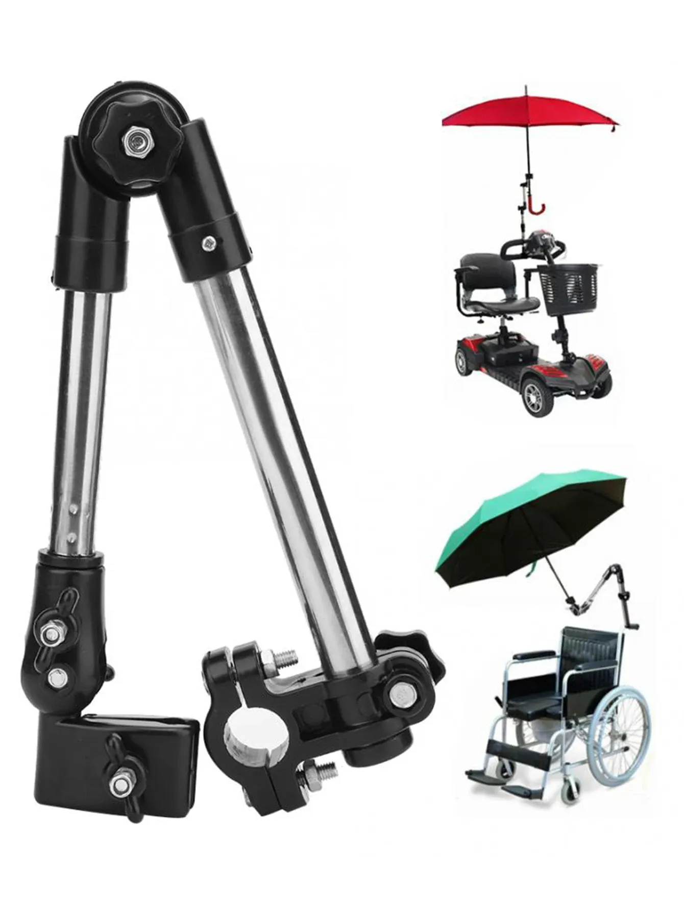 Useful Baby Buggy Pram Stroller Umbrella Holder Mount Stand Handle New