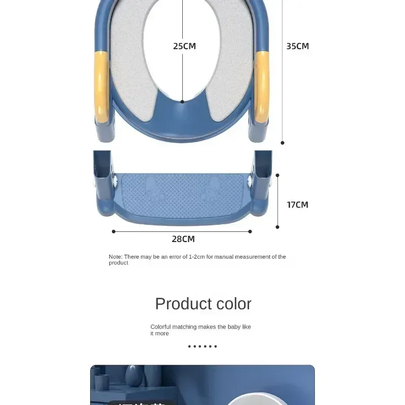 New Stepped Children's Toilet Foldable Foot Stool Multi-functional Toilet Boy Girl Baby Toilet Training Potty Ladder for Kids New Stepped Children's Toilet Foldable Foot Stool Multi-functional Toilet Boy Girl Baby Toilet Training Potty Ladder for Kids