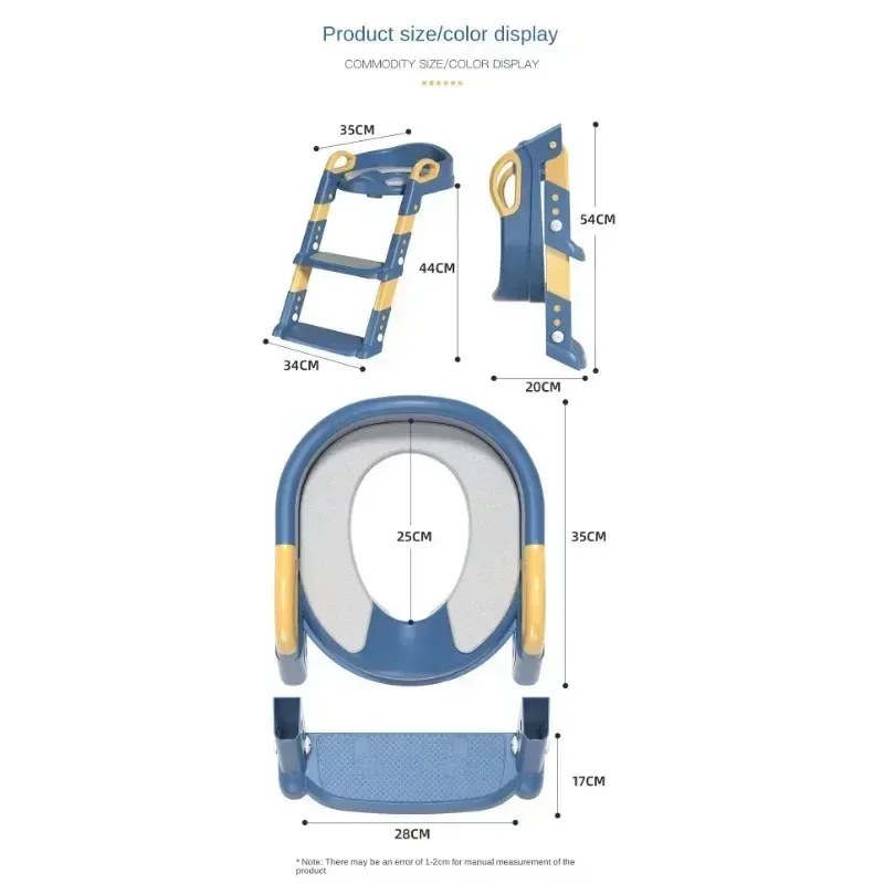 New Stepped Children's Toilet Foldable Foot Stool Multi-functional Toilet Boy Girl Baby Toilet Training Potty Ladder for Kids New Stepped Children's Toilet Foldable Foot Stool Multi-functional Toilet Boy Girl Baby Toilet Training Potty Ladder for Kids