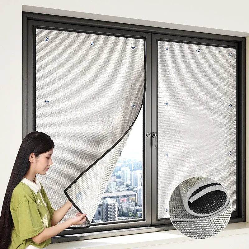 Window Sun Shade Film Home Sunshade Protector Pad Aluminum Foil Anti-UV Insulation Film Window Privacy Film Sunshade Window Sun Shade Film Home Sunshade Protector Pad Aluminum Foil Anti-UV Insulation Film Window Privacy Film Sunshade