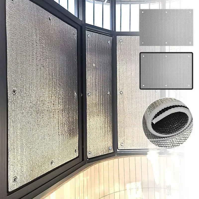 Window Sun Shade Film Home Sunshade Protector Pad Aluminum Foil Anti-UV Insulation Film Window Privacy Film Sunshade Window Sun Shade Film Home Sunshade Protector Pad Aluminum Foil Anti-UV Insulation Film Window Privacy Film Sunshade