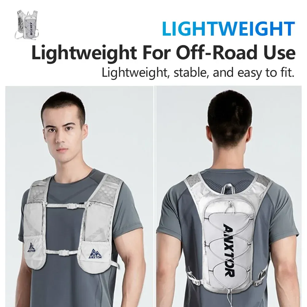 NEW Trail Running-ultra-light 5L Backpack, Running Hydration Vest, Marathon Can be used with 1.5L 500ML water bag. NEW Trail Running-ultra-light 5L Backpack, Running Hydration Vest, Marathon Can be used with 1.5L 500ML water bag.