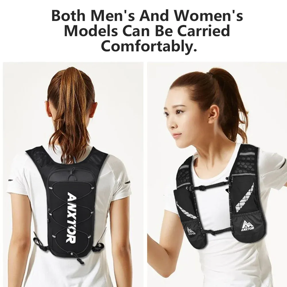 NEW Trail Running-ultra-light 5L Backpack, Running Hydration Vest, Marathon Can be used with 1.5L 500ML water bag. NEW Trail Running-ultra-light 5L Backpack, Running Hydration Vest, Marathon Can be used with 1.5L 500ML water bag.