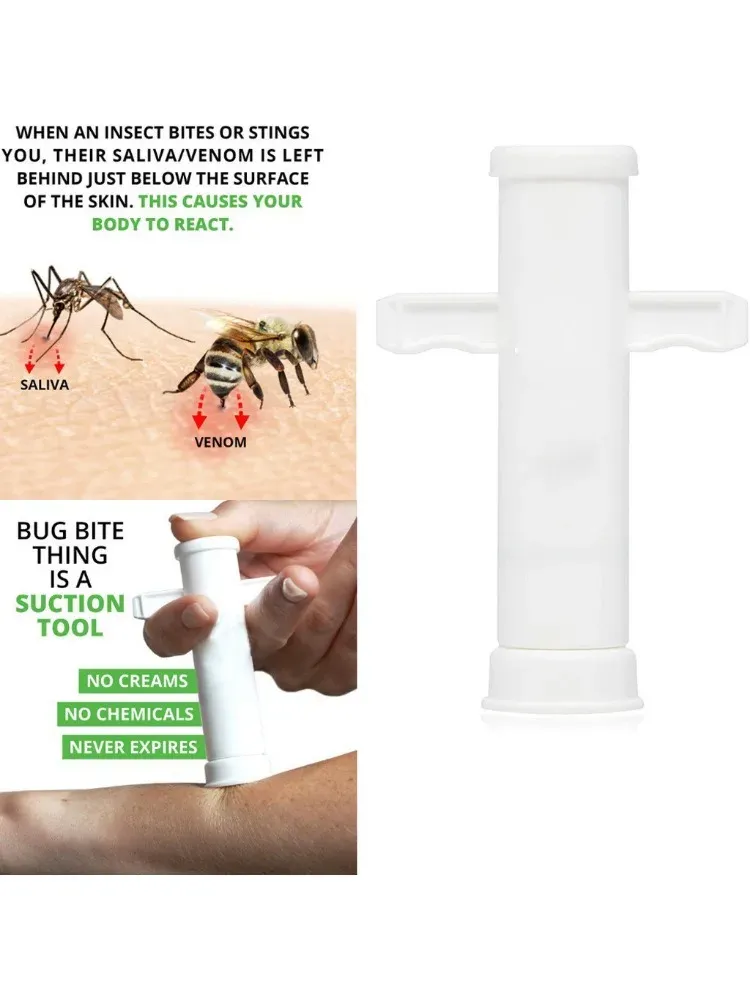 Vacuum Venom Extractor Outdoor Emergency Survival Kit Mosquito Bee Bites Detox Pump Itching Relief Device Tool Camping Equipment Vacuum Venom Extractor Outdoor Emergency Survival Kit Mosquito Bee Bites Detox Pump Itching Relief Device Tool Camping Equipment