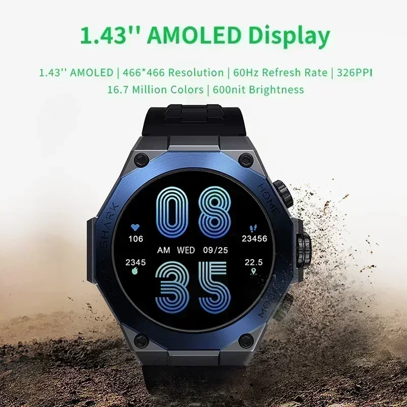 שעון חכם עם ChatGPT דגם Black Shark S1 Pro – תמונה 3