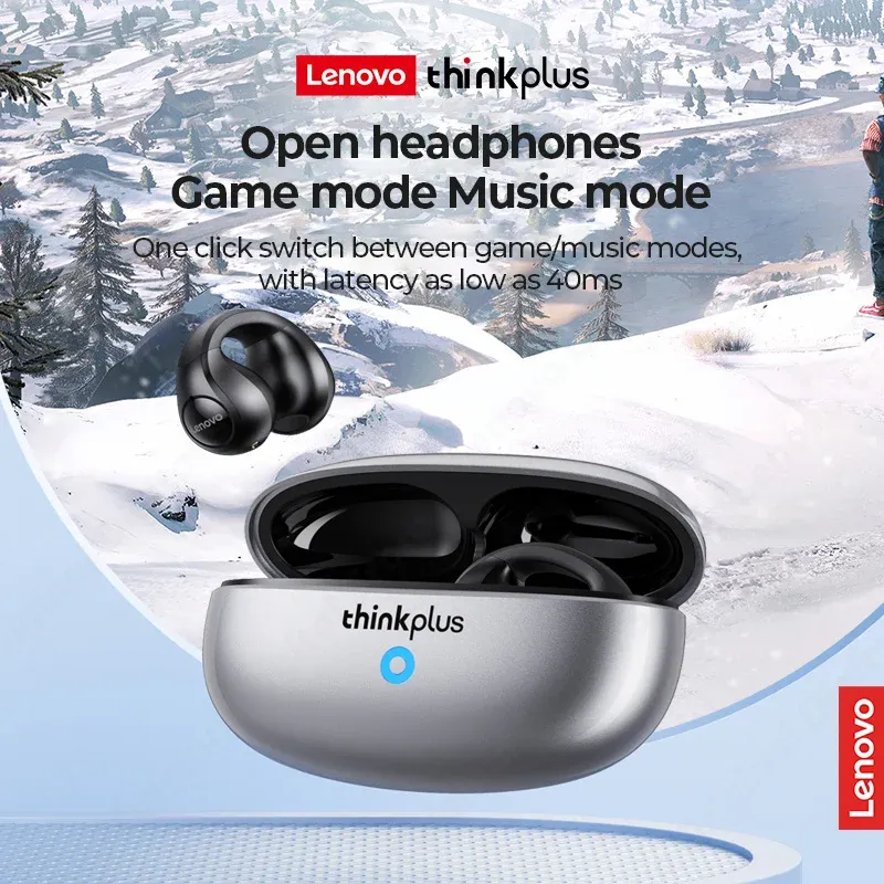 ⁦אוזניות עגיל מבית Lenovo thinkplus דגם XT83 II⁩ – תמונה ⁦5⁩