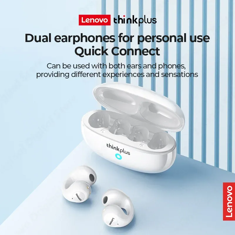 ⁦אוזניות עגיל מבית Lenovo thinkplus דגם XT83 II⁩ – תמונה ⁦4⁩