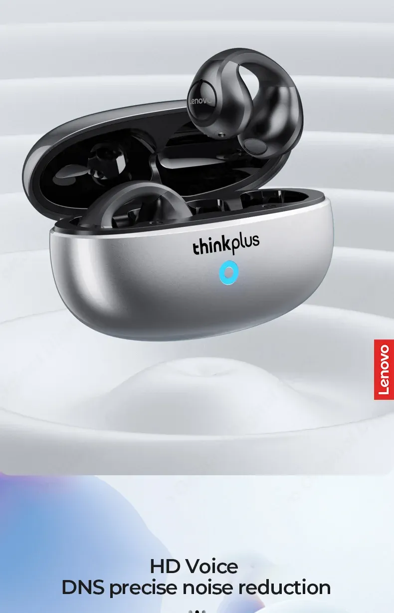 Lenovo XT83 II Wireless Headphones Bluetooth 5.3 Earphones Earclip Design Touch Control Bone Conduction Earbuds Sports Headsets Lenovo XT83 II Wireless Headphones Bluetooth 5.3 Earphones Earclip Design Touch Control Bone Conduction Earbuds Sports Headsets