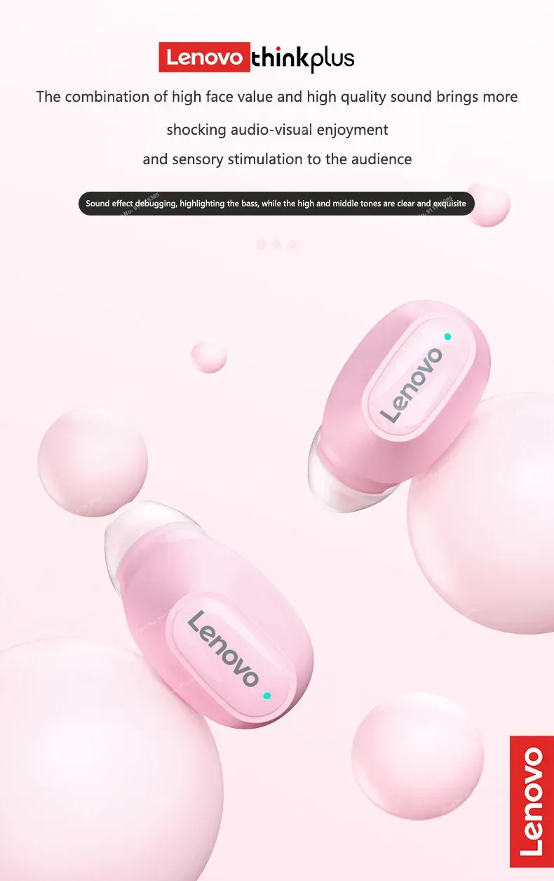 Lenovo XT62 Bluetooth 5.3 Earphones Wireless HiFi Sport Noise Reduction Headset with Mic Touch Control TWS Original Earbuds Lenovo XT62 Bluetooth 5.3 Earphones Wireless HiFi Sport Noise Reduction Headset with Mic Touch Control TWS Original Earbuds