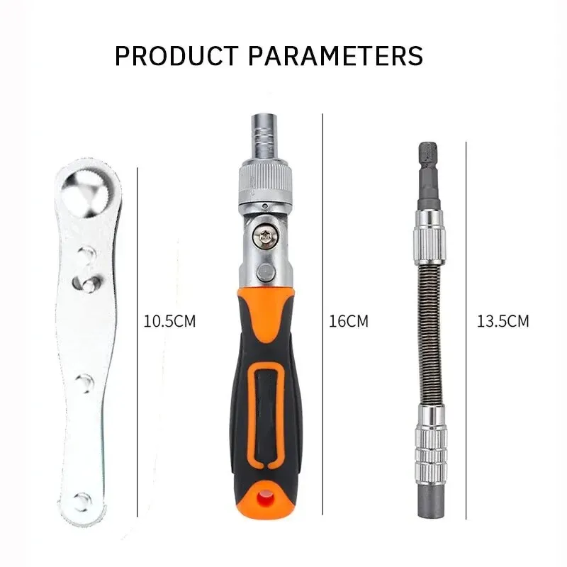 38 in 1 Screwdriver Set Retractable Household Multifunctional Plum Shaped Rice Word Ratchet Screwdriver Box 1 Set 38 in 1 Screwdriver Set Retractable Household Multifunctional Plum Shaped Rice Word Ratchet Screwdriver Box 1 Set