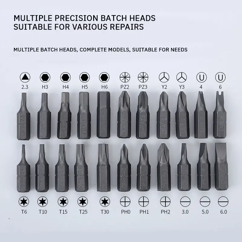 38 in 1 Screwdriver Set Retractable Household Multifunctional Plum Shaped Rice Word Ratchet Screwdriver Box 1 Set 38 in 1 Screwdriver Set Retractable Household Multifunctional Plum Shaped Rice Word Ratchet Screwdriver Box 1 Set