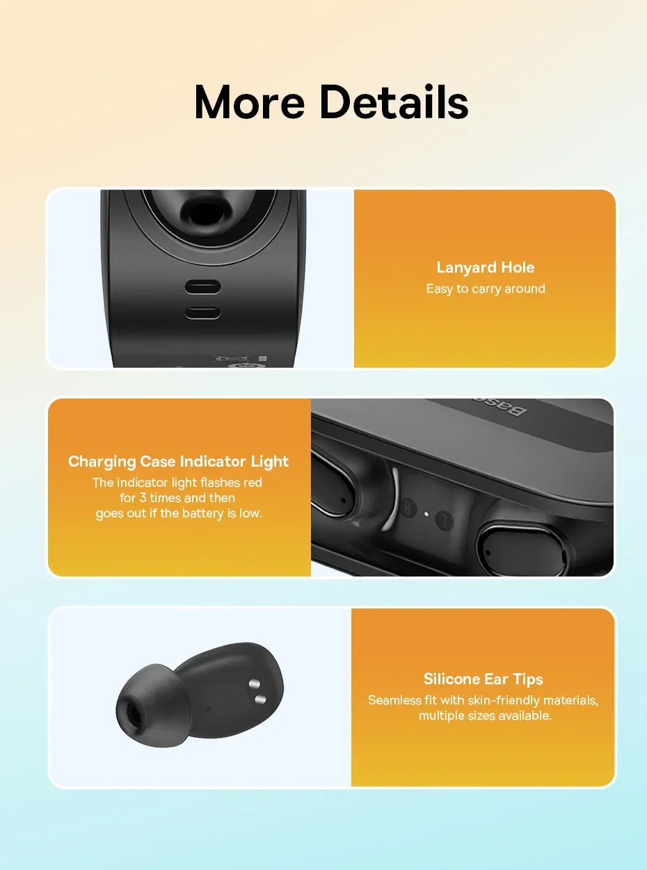 Baseus Bowie EZ10 TWS Earphone Bluetooth 5.3 Wireless Headphone Fast Charge Mini in Ear Earbuds Sports Headset 0.06s Low Latency Baseus Bowie EZ10 TWS Earphone Bluetooth 5.3 Wireless Headphone Fast Charge Mini in Ear Earbuds Sports Headset 0.06s Low Latency