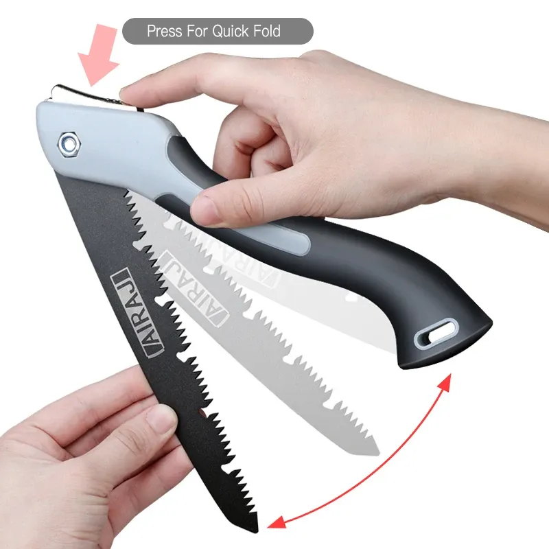AIRAJ Folding Saw Woodworking Folding hacksaw Multifunction Cutting Wood Sharp Camping Garden Prunch Saw Tree Chopper Knife Hand AIRAJ Folding Saw Woodworking Folding hacksaw Multifunction Cutting Wood Sharp Camping Garden Prunch Saw Tree Chopper Knife Hand