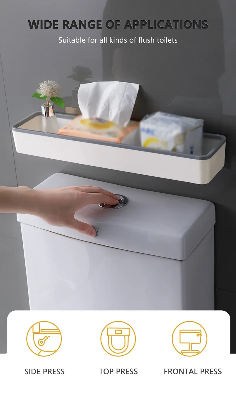 Wall Hanging Toilet Bathroom Storage Cabinet Rack Punch Free Multifunctional Artifact Above Toilet Rack Shelf Organizer Wall Hanging Toilet Bathroom Storage Cabinet Rack Punch Free Multifunctional Artifact Above Toilet Rack Shelf Organizer