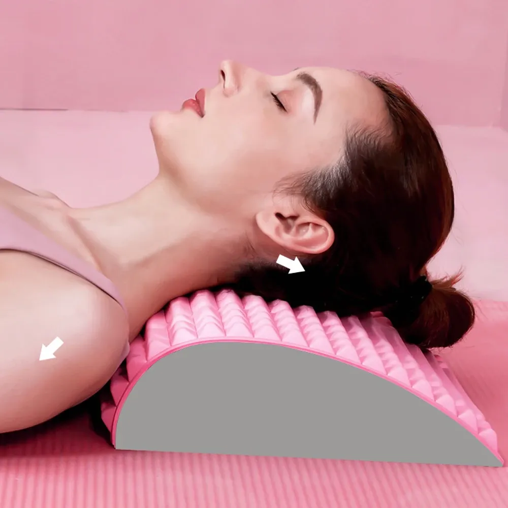 Back Stretcher Pillow For Back Pain Relief,Lumbar Support,Herniated Disc,Sciatica Pain Relief,Posture Corrector,Spinal Stenosis Back Stretcher Pillow For Back Pain Relief,Lumbar Support,Herniated Disc,Sciatica Pain Relief,Posture Corrector,Spinal Stenosis