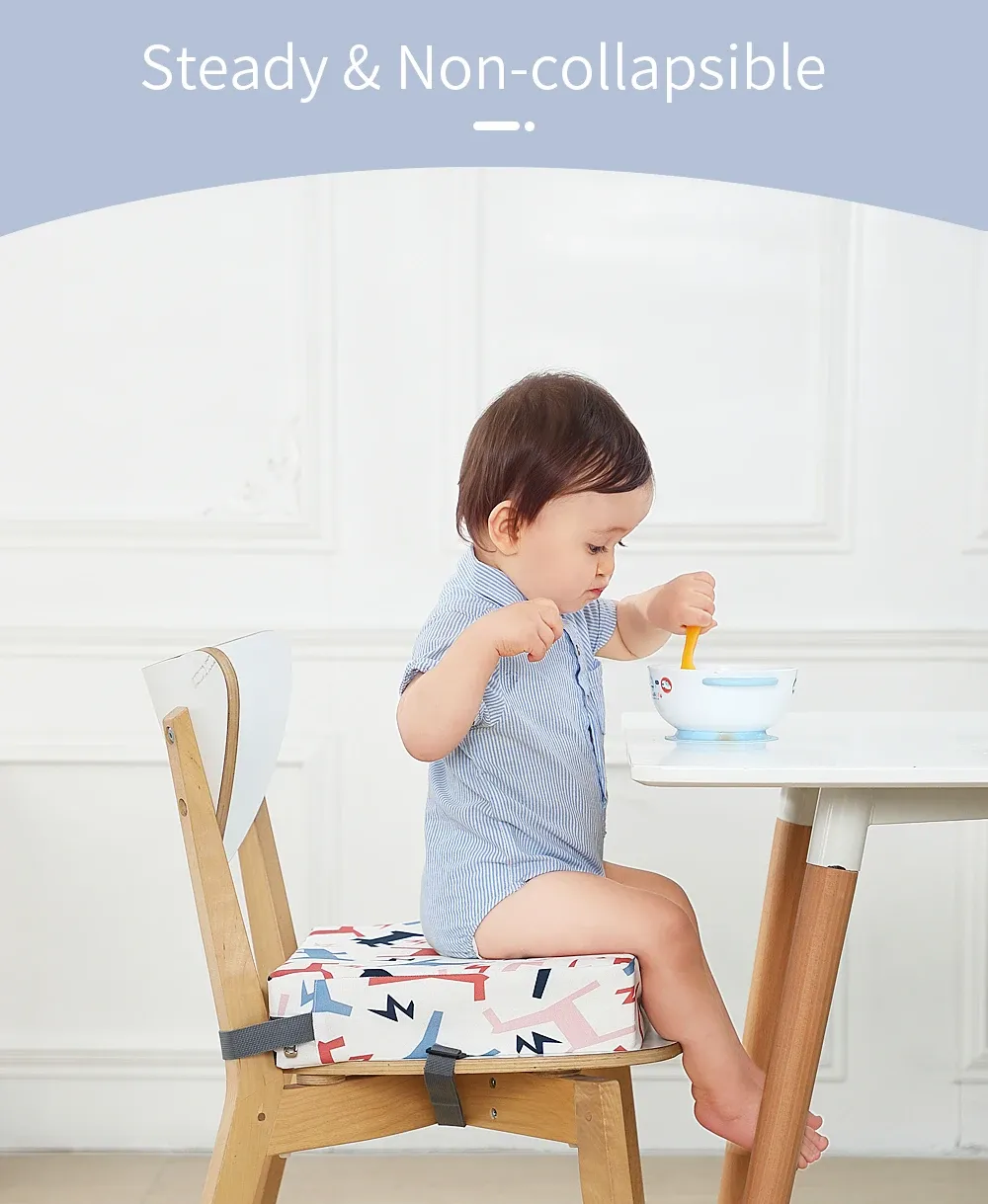 Children Kids Increased Booster Seat Cushion Pad Pillow Baby Dining High Chair Seat Cushions Adjustable Removable Baby Safety Children Kids Increased Booster Seat Cushion Pad Pillow Baby Dining High Chair Seat Cushions Adjustable Removable Baby Safety