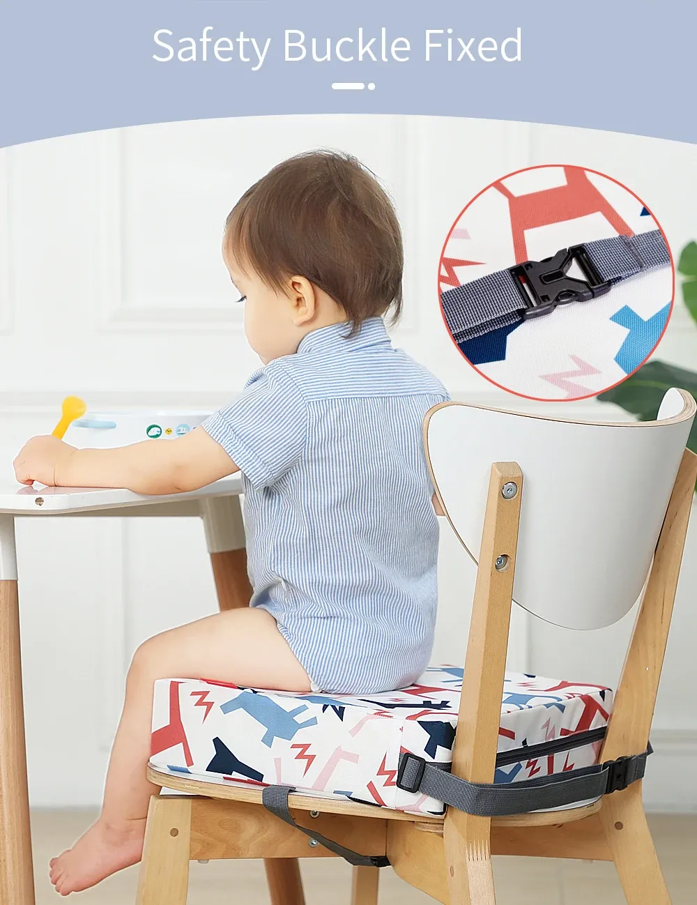 Children Kids Increased Booster Seat Cushion Pad Pillow Baby Dining High Chair Seat Cushions Adjustable Removable Baby Safety Children Kids Increased Booster Seat Cushion Pad Pillow Baby Dining High Chair Seat Cushions Adjustable Removable Baby Safety
