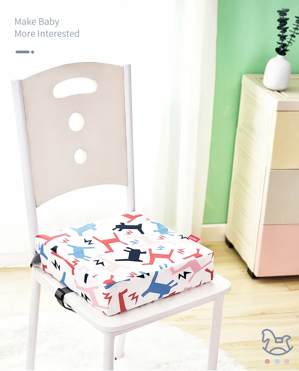 Children Kids Increased Booster Seat Cushion Pad Pillow Baby Dining High Chair Seat Cushions Adjustable Removable Baby Safety Children Kids Increased Booster Seat Cushion Pad Pillow Baby Dining High Chair Seat Cushions Adjustable Removable Baby Safety
