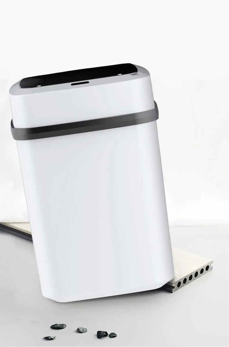 Kitchen Trash Bin 13L Bathroom Touch Trash Can In The Toilet Smart Garbage Bucket Waste Bins Dustbin Smart Trash Can Kitchen Kitchen Trash Bin 13L Bathroom Touch Trash Can In The Toilet Smart Garbage Bucket Waste Bins Dustbin Smart Trash Can Kitchen