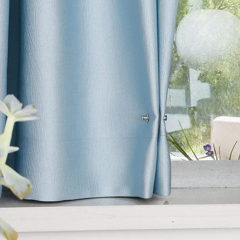 Curtain Magnetic Button Detachable Curtain Fix Fastener Clip Prevent Light Adjustment Window Screen Close Magnet Buckle Curtain Magnetic Button Detachable Curtain Fix Fastener Clip Prevent Light Adjustment Window Screen Close Magnet Buckle