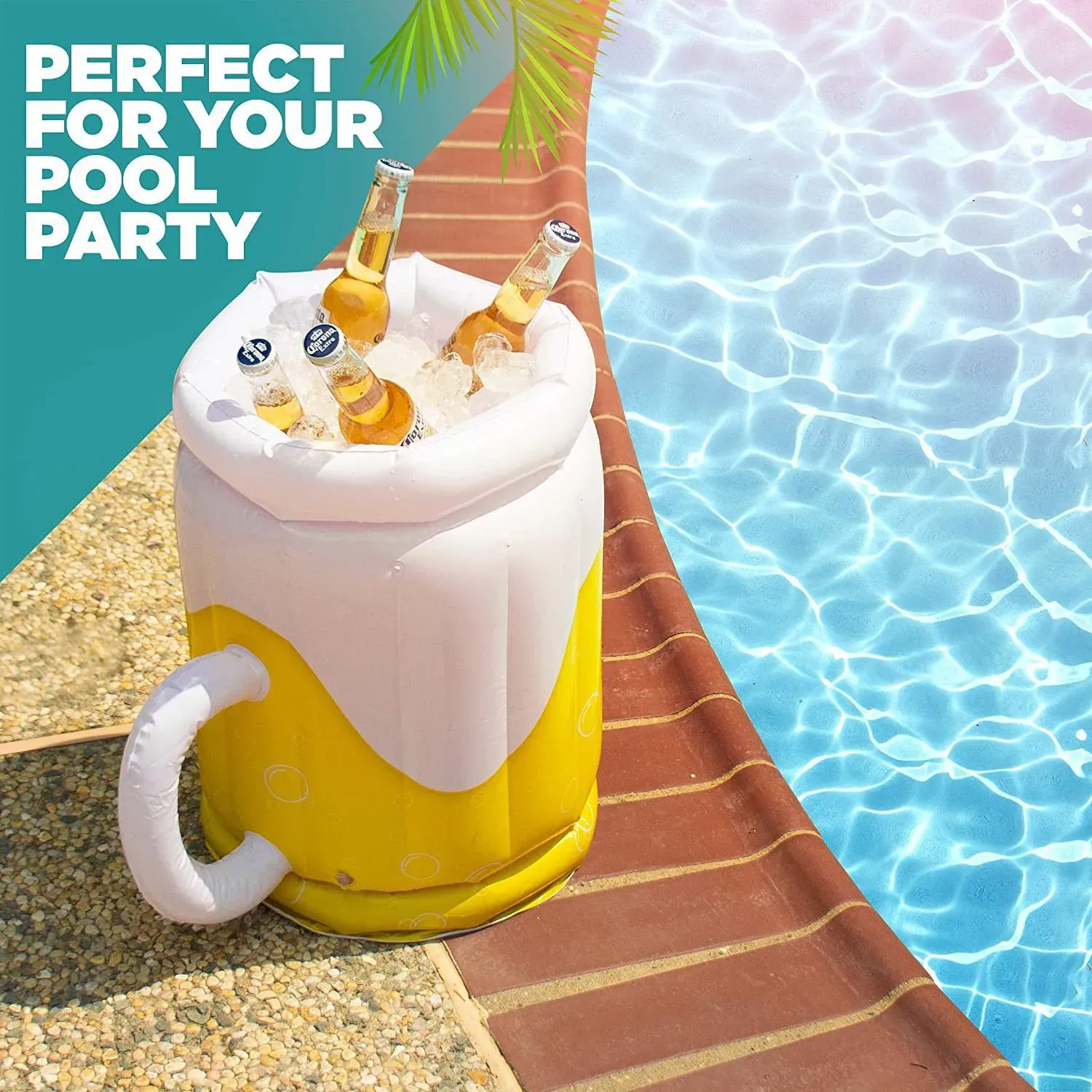 Summer Sea Bucket Cup Holder Inflatable Pool Beach Swimming Play Family Party Float Beer Drink Tray Cooler Table Toy Accessories Summer Sea Bucket Cup Holder Inflatable Pool Beach Swimming Play Family Party Float Beer Drink Tray Cooler Table Toy Accessories