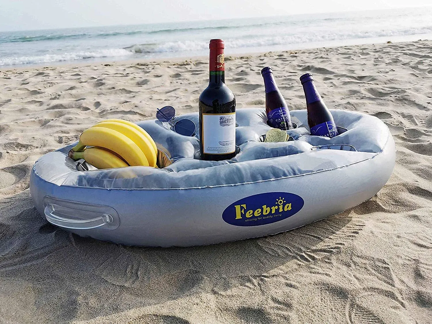 Summer Sea Bucket Cup Holder Inflatable Pool Beach Swimming Play Family Party Float Beer Drink Tray Cooler Table Toy Accessories Summer Sea Bucket Cup Holder Inflatable Pool Beach Swimming Play Family Party Float Beer Drink Tray Cooler Table Toy Accessories