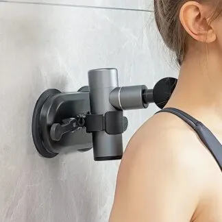 מתקן קיר אוניברסלי לאקדח מסאג’ לעיסוי עצמי ללא צורך בידיים!