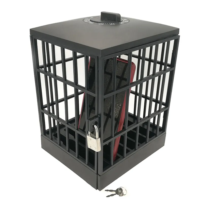 Cell Phone Jail with Timer Creative Cell Prison Lock for Party Home Table Office Cell Phone Cage Prison Cell Phone Storage Box Cell Phone Jail with Timer Creative Cell Prison Lock for Party Home Table Office Cell Phone Cage Prison Cell Phone Storage Box