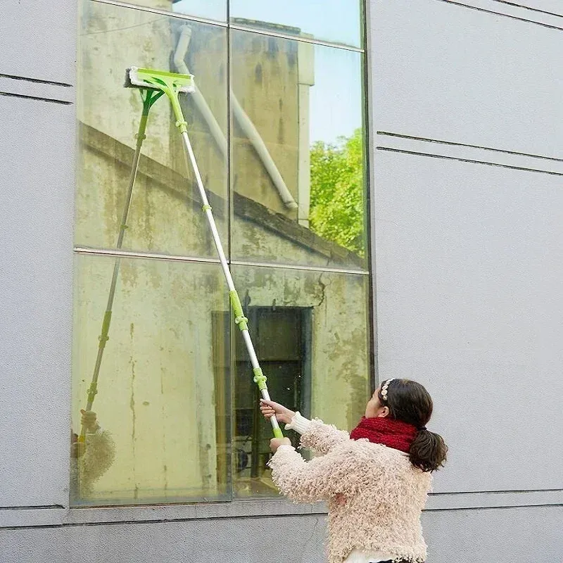 New Telescopic High-rise Cleaning Glass Sponge Mop Multi Cleaner Brush Washing Windows Dust Brush New Telescopic High-rise Cleaning Glass Sponge Mop Multi Cleaner Brush Washing Windows Dust Brush