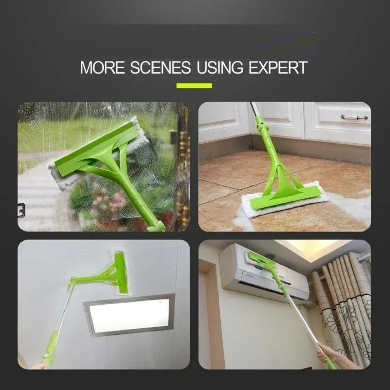 New Telescopic High-rise Cleaning Glass Sponge Mop Multi Cleaner Brush Washing Windows Dust Brush New Telescopic High-rise Cleaning Glass Sponge Mop Multi Cleaner Brush Washing Windows Dust Brush