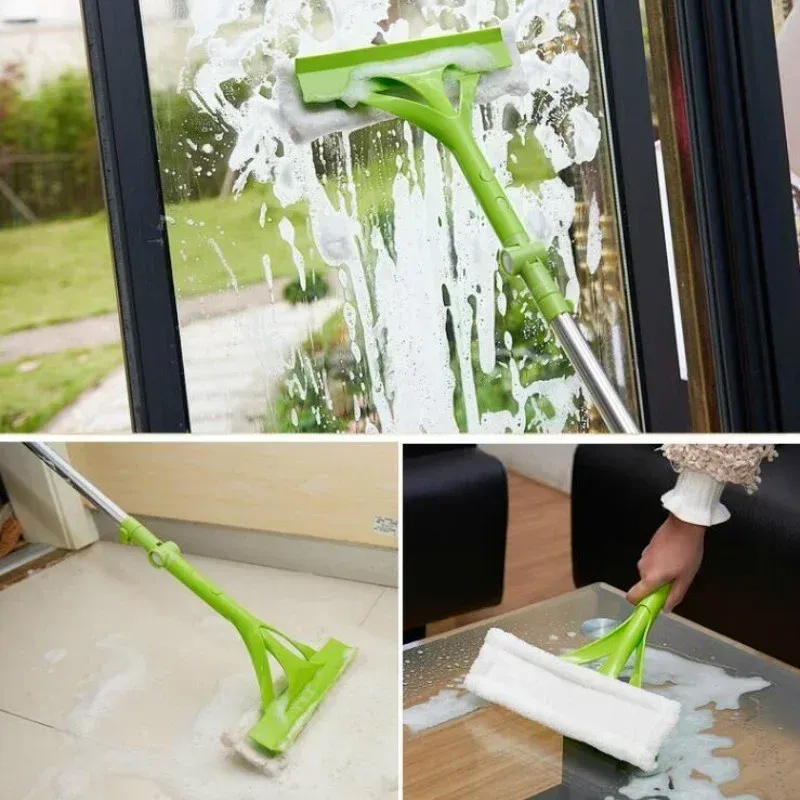 New Telescopic High-rise Cleaning Glass Sponge Mop Multi Cleaner Brush Washing Windows Dust Brush New Telescopic High-rise Cleaning Glass Sponge Mop Multi Cleaner Brush Washing Windows Dust Brush