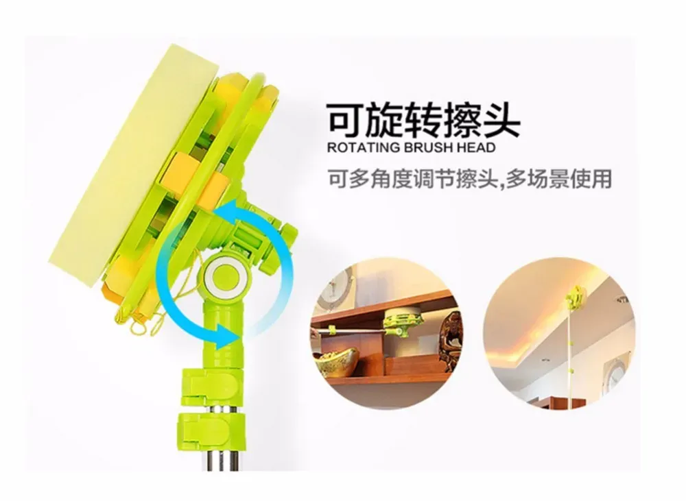 telescopic High-rise window cleaning Sponge glass cleaner brush mop for washing windows brush clean windows telescopic High-rise window cleaning Sponge glass cleaner brush mop for washing windows brush clean windows