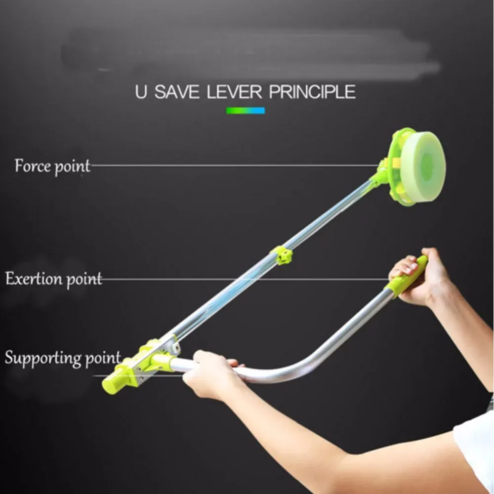 telescopic High-rise window cleaning Sponge glass cleaner brush mop for washing windows brush clean windows