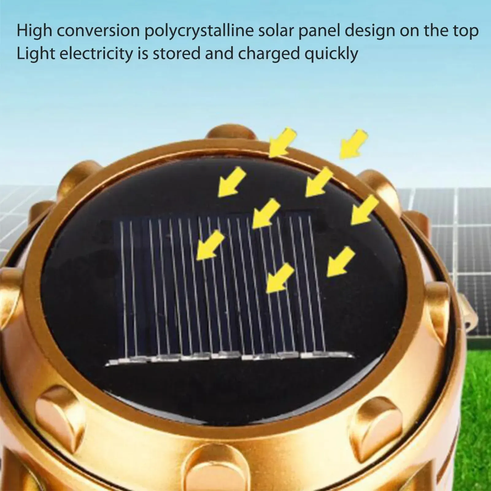 Solar Multifunctional Handheld Camping Lamp Tent Lamp LED Portable Flashlight Portable Waterproof Emergency Powered Work Light Solar Multifunctional Handheld Camping Lamp Tent Lamp LED Portable Flashlight Portable Waterproof Emergency Powered Work Light