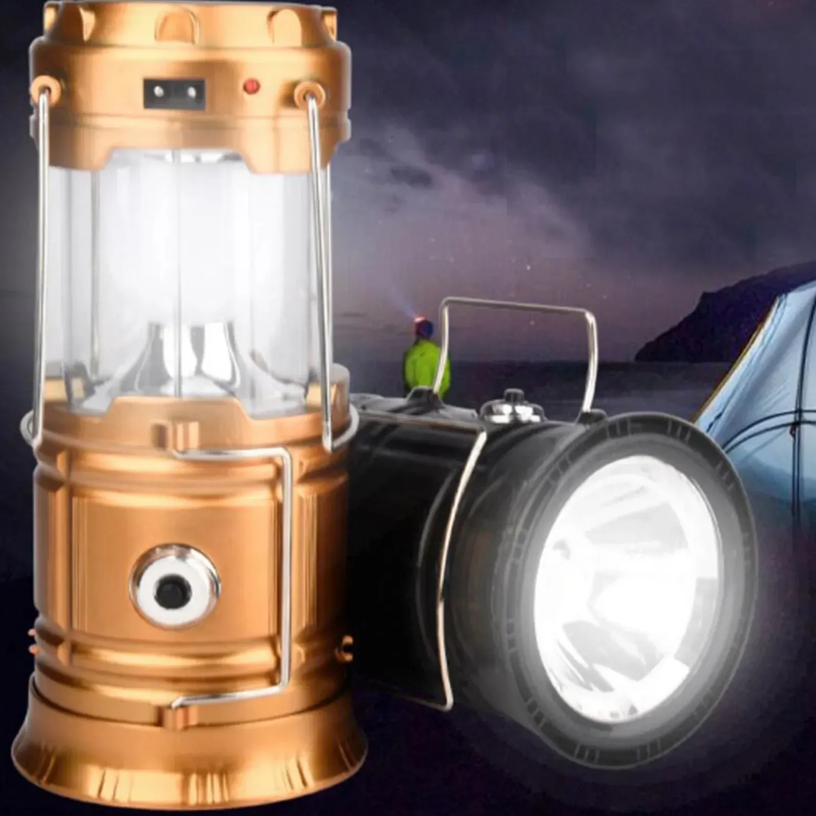Solar Multifunctional Handheld Camping Lamp Tent Lamp LED Portable Flashlight Portable Waterproof Emergency Powered Work Light Solar Multifunctional Handheld Camping Lamp Tent Lamp LED Portable Flashlight Portable Waterproof Emergency Powered Work Light