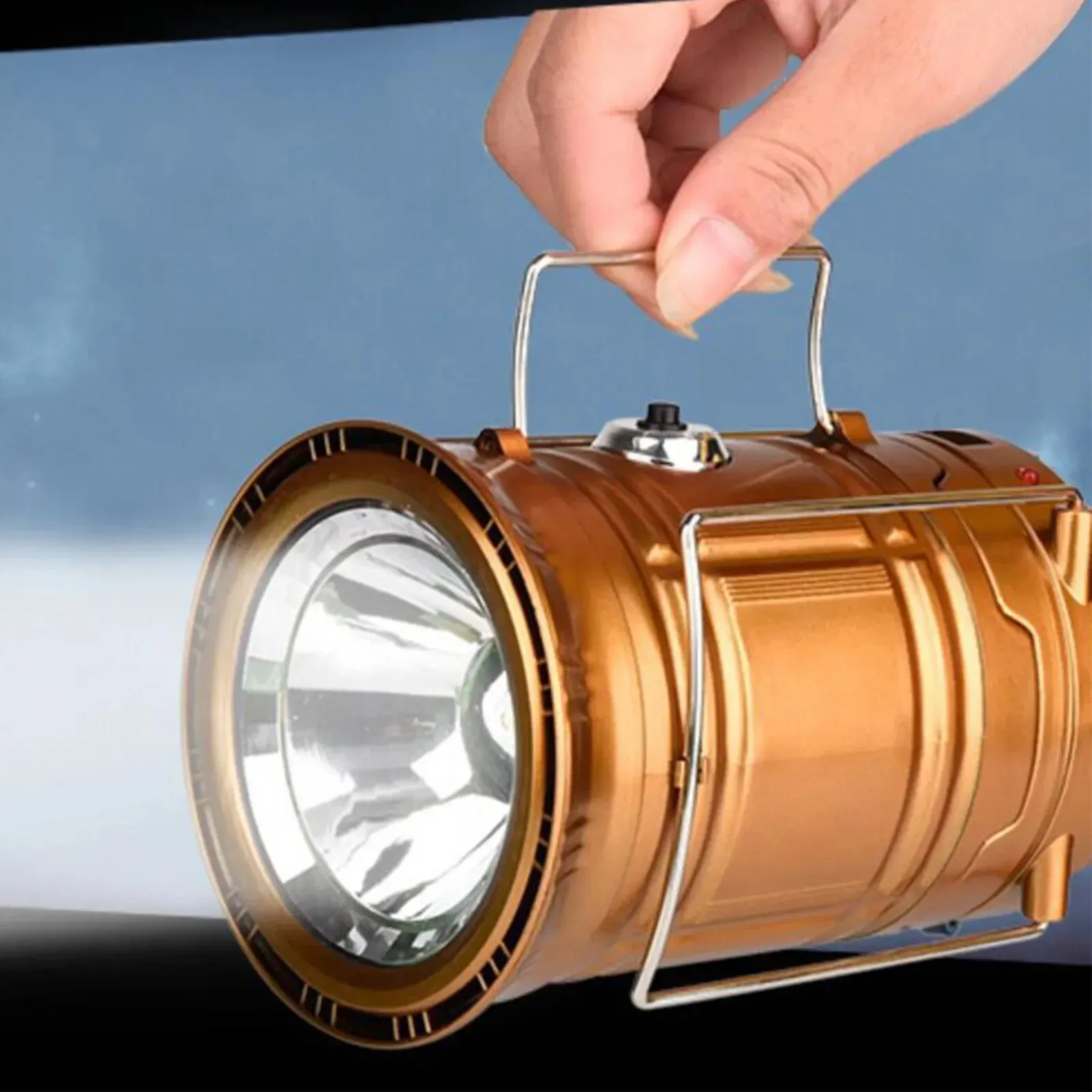 Solar Multifunctional Handheld Camping Lamp Tent Lamp LED Portable Flashlight Portable Waterproof Emergency Powered Work Light Solar Multifunctional Handheld Camping Lamp Tent Lamp LED Portable Flashlight Portable Waterproof Emergency Powered Work Light
