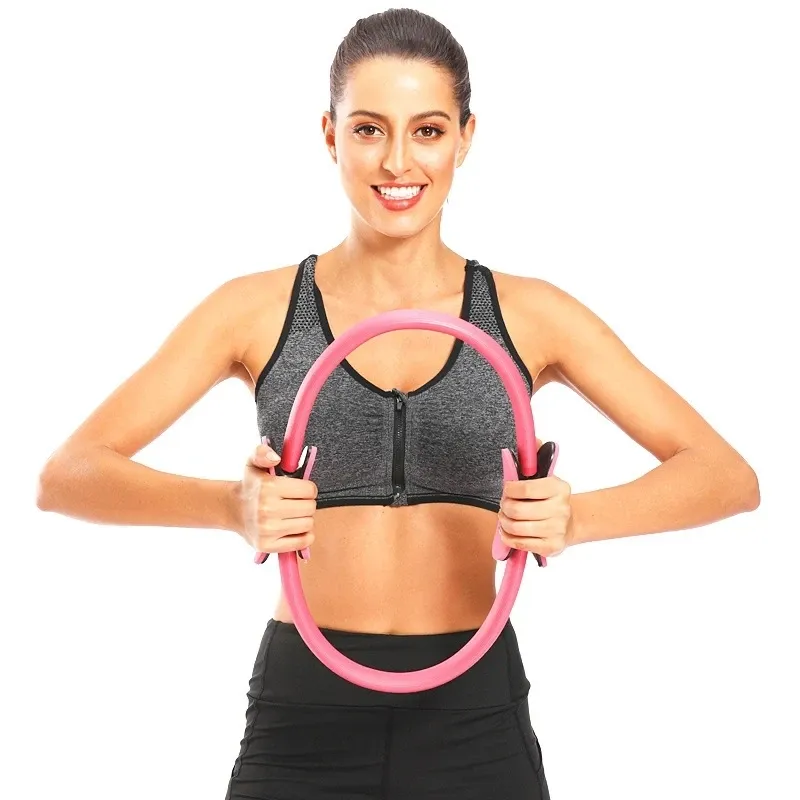 Yoga Fitness Ring Circle Pilates Women Girl Exercise Home Resistance Elasticity Yoga Ring Circle Gym Workout Pilates Accessories Yoga Fitness Ring Circle Pilates Women Girl Exercise Home Resistance Elasticity Yoga Ring Circle Gym Workout Pilates Accessories