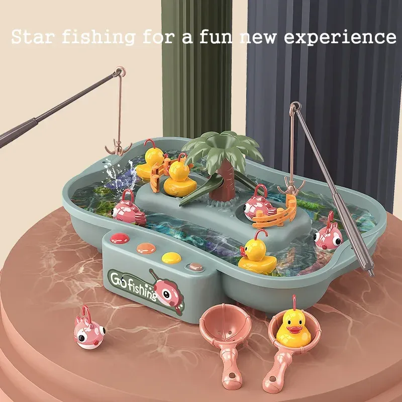 Child Gifts ABS Magnetic Fishing Music Electric Looping Duck Platform Water Game Educational Parent-child Toy Children's Toys Child Gifts ABS Magnetic Fishing Music Electric Looping Duck Platform Water Game Educational Parent-child Toy Children's Toys