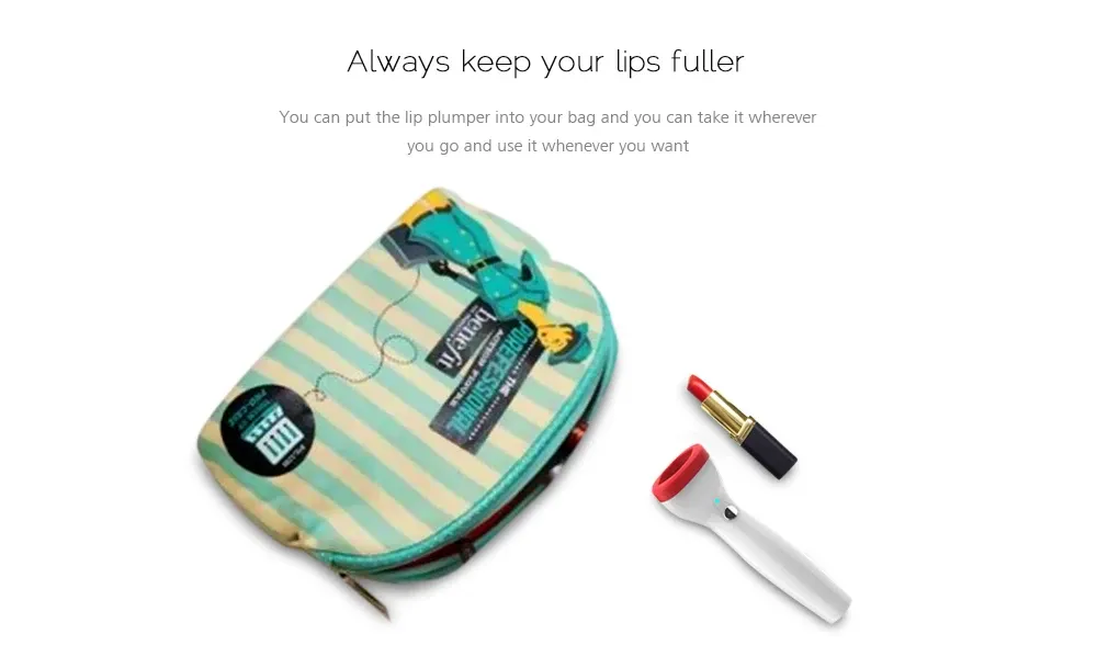 Silicone Lip Plumper Device Automatic Lip Plumper Electric Plumping Device Beauty Tool Fuller Bigger Thicker Lips for Women Silicone Lip Plumper Device Automatic Lip Plumper Electric Plumping Device Beauty Tool Fuller Bigger Thicker Lips for Women
