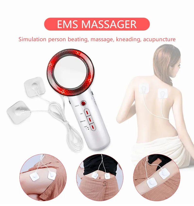 Ultrasonic 3 in 1 Cavitation EMS Slimming Massager Fat Burner Cellulite Skin Care Infrared Fat Removal Therapy Beauty Apparatus Ultrasonic 3 in 1 Cavitation EMS Slimming Massager Fat Burner Cellulite Skin Care Infrared Fat Removal Therapy Beauty Apparatus