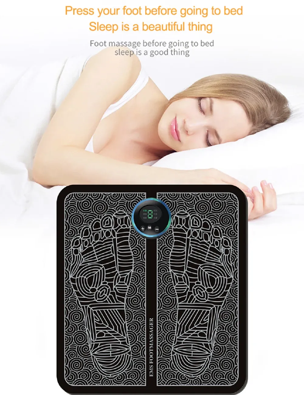 Remote EMS Foot Massager Pad Portable Electric Muscle Stimulation Massage Mat Improve Blood Circulation Relief Pain Relax Feet Remote EMS Foot Massager Pad Portable Electric Muscle Stimulation Massage Mat Improve Blood Circulation Relief Pain Relax Feet