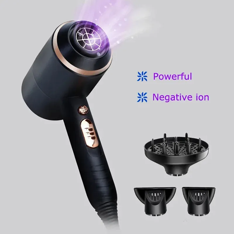 מייבש שיער 3 ראשים עוצמתי 4000W Kemei – תמונה 3