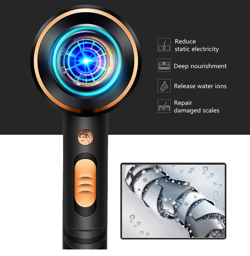 מייבש שיער 3 ראשים עוצמתי 4000W Kemei מייבש שיער 3 ראשים עוצמתי 4000W Kemei