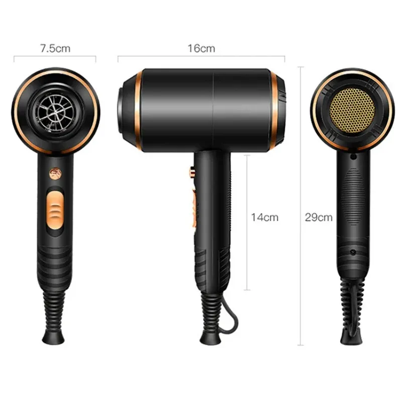מייבש שיער 3 ראשים עוצמתי 4000W Kemei – תמונה 5