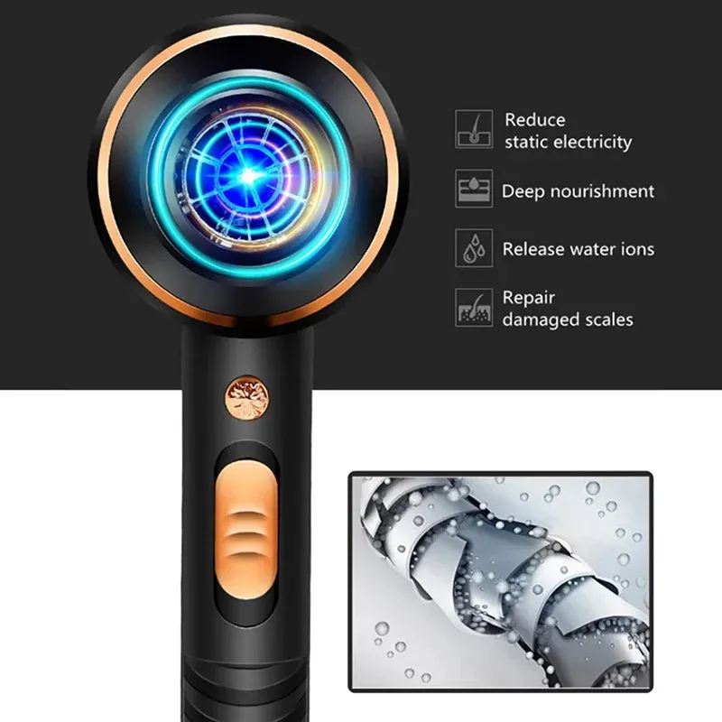 מייבש שיער 3 ראשים עוצמתי 4000W Kemei – תמונה 4