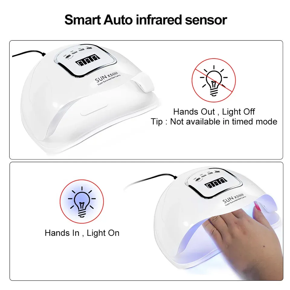 Professional Nail Dryer Infrared Sensor Manicure Nail Light for Fast Curing of All Gel Nail Polish Nail Dryer Salon Tool Professional Nail Dryer Infrared Sensor Manicure Nail Light for Fast Curing of All Gel Nail Polish Nail Dryer Salon Tool