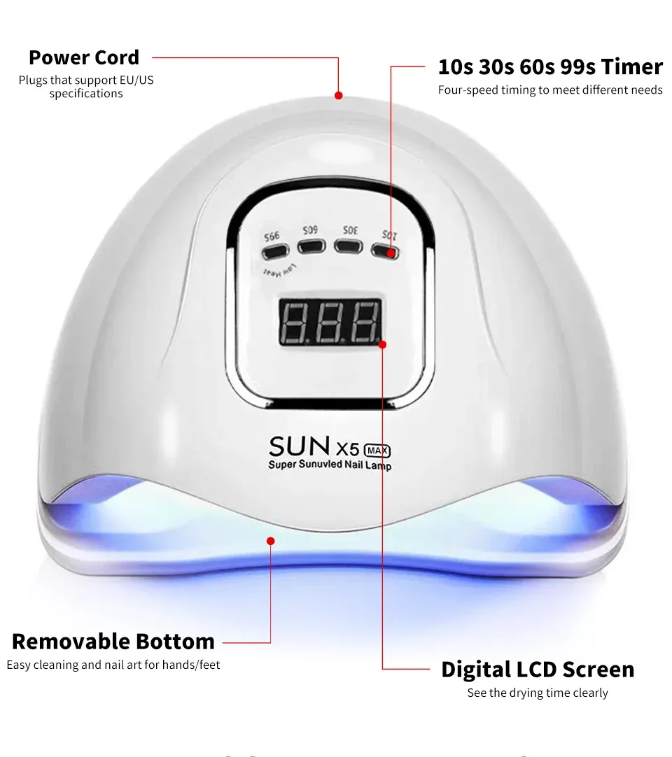 Professional Nail Dryer Infrared Sensor Manicure Nail Light for Fast Curing of All Gel Nail Polish Nail Dryer Salon Tool Professional Nail Dryer Infrared Sensor Manicure Nail Light for Fast Curing of All Gel Nail Polish Nail Dryer Salon Tool
