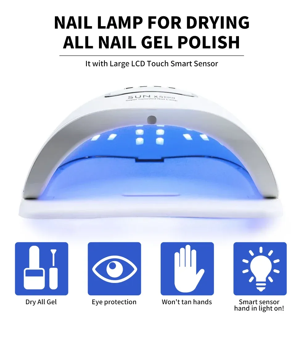 Professional Nail Dryer Infrared Sensor Manicure Nail Light for Fast Curing of All Gel Nail Polish Nail Dryer Salon Tool Professional Nail Dryer Infrared Sensor Manicure Nail Light for Fast Curing of All Gel Nail Polish Nail Dryer Salon Tool